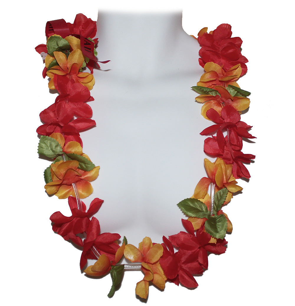 #30 Red-Yellow, Simple Lei