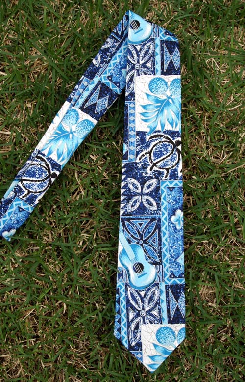 Hawaiian Necktie<br>Hawaiian blue