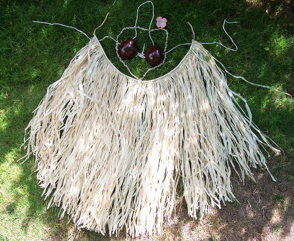 Adult Hula skirt set