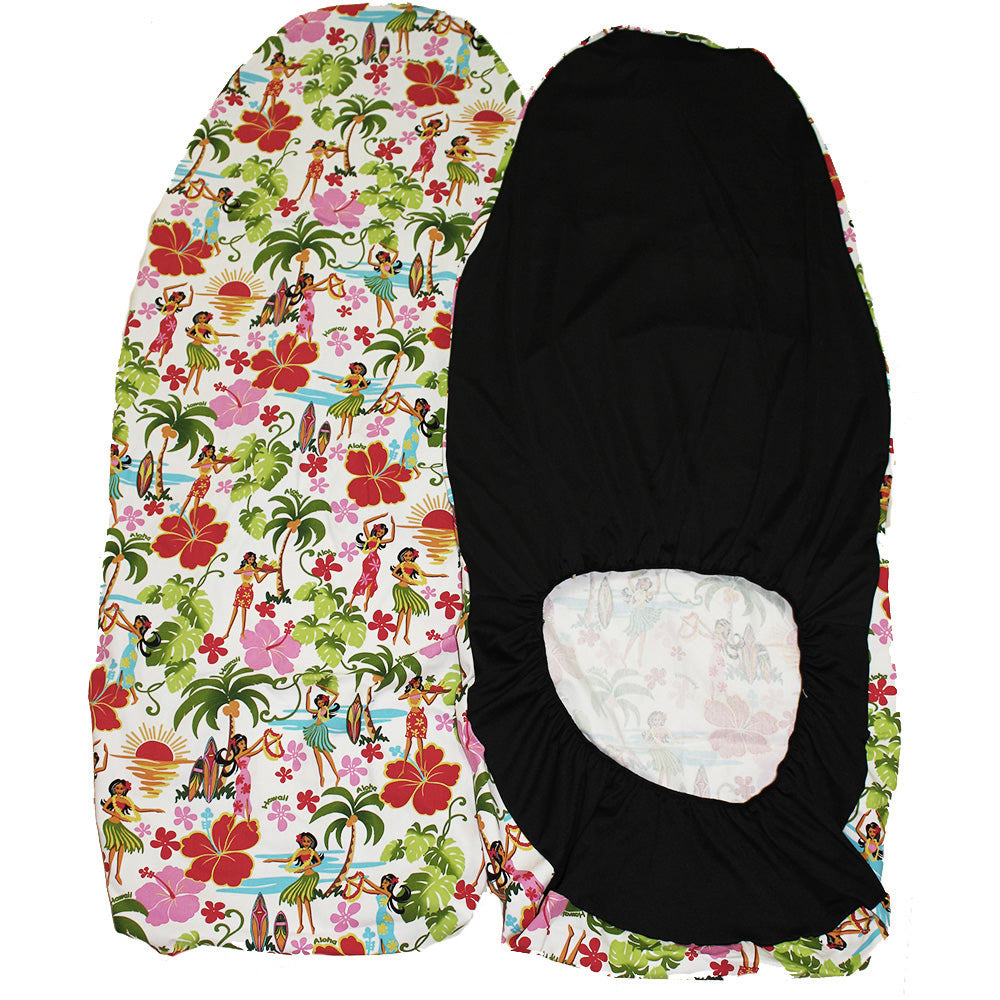 Hawaii Seat Cover<br> 131 Hawaii Girls white<br>(Non-quilted)