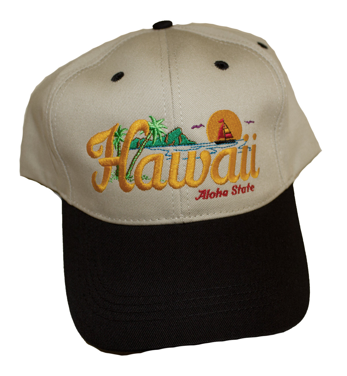 Hawaii Two Tone Diamond Head caps